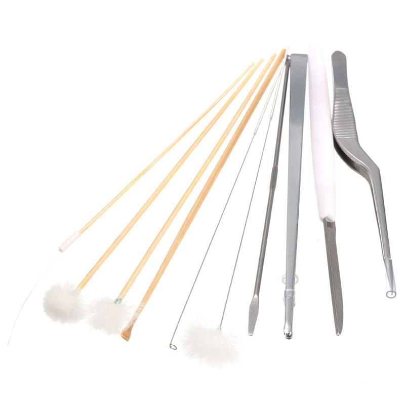 hign quality professional 10pcs ear pick ear wax remover cleaner health care tool curette kit cleaning set portable