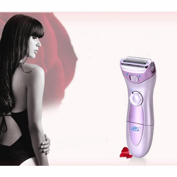 modern design excellent quality washable cordless wet & dry lady shaver body hair remover trimmer bikini line good for women