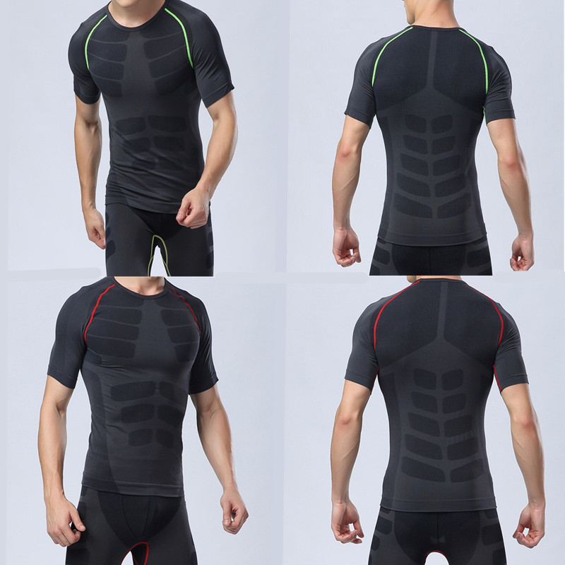 new arrival men compression short sleeve armour base layer tops thermal gym tight shirts sports t-shirts for gym sport new arrival men compression short sleeve armour base layer tops thermal gym tight shirts sports t-shirts for gym sport