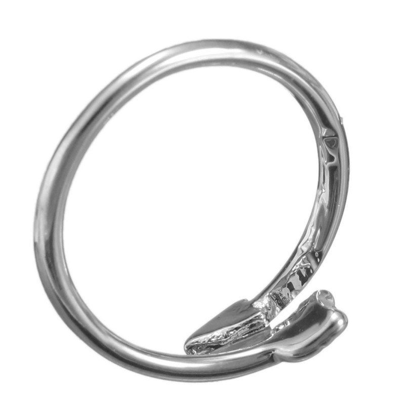 new arrival top selling fashion sliver gold an arrow through a heart adjustable finger ring valentine's day gift women jewelry