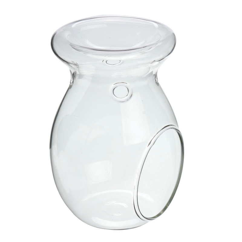 new arrival transparent vase shape glass candle holder wedding home decor candle holder fragrance oil burner romantic dinner