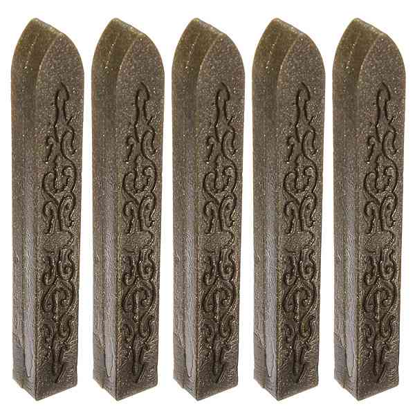 new arrvial!!!classic bronze sealing wax sticks with glitter candle party wedding invitation envelope letter excellent quality