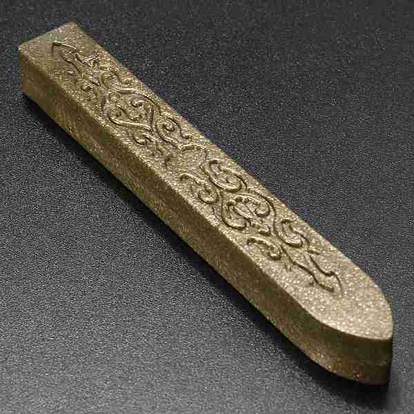 new arrvial!!!classic bronze sealing wax sticks with glitter candle party wedding invitation envelope letter excellent quality
