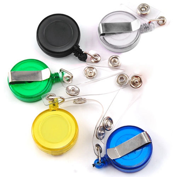new arrvial!!! multi-color 780mm retractable belt clip keyring key chain id card buckle holder