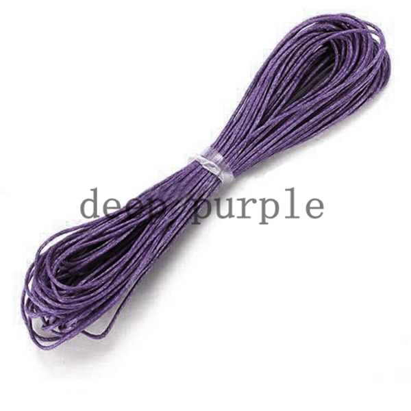 new arrvial!!! whole durable 21 colors high tenacity 1mm/1.5mm waxed cotton cord wax macrame jewelry beading string