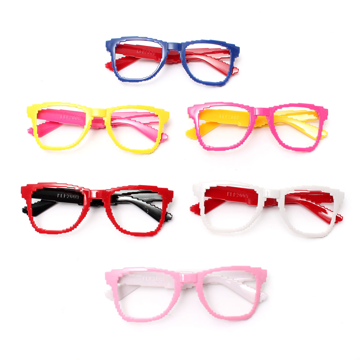 new colorful pc cute fashion lens- eyeglass frame optical eyewear children kids