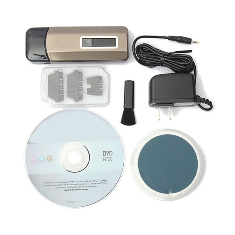 new safety eletric professional hair removal system with thermicon tips & accessories electric epilator shaver for body cleaning