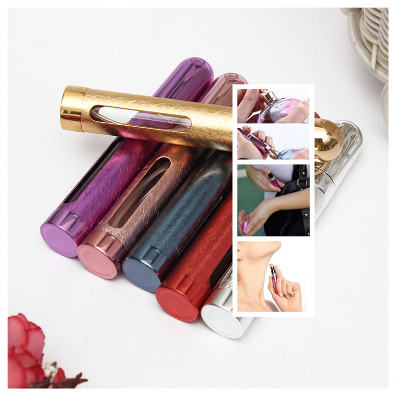 new selling refillable perfume bottles atomizer empty bottle for travel scent pump mini portable spray case 12ml