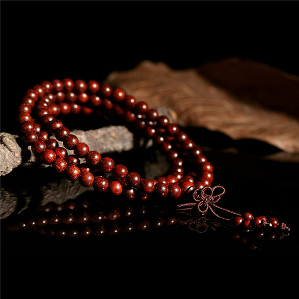 new stylish sandalwood buddhist buddha meditation 6mm 108 prayer bead mala bracelet necklace