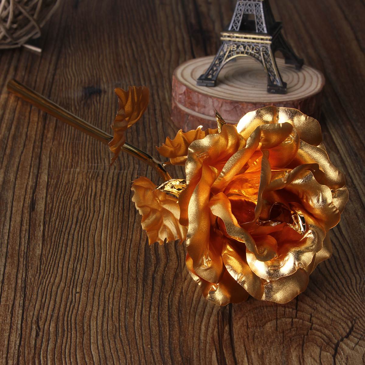 newest handmade gold leaf rose 24k leaf gift mothers day anniversary valentines flower