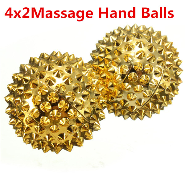 portable 4x2 gold hand body acupressure magnetic spiky massage acupuncture ball 32mm healthy care tool best promotion portable 4x2 gold hand body acupressure magnetic spiky massage acupuncture ball 32mm healthy care tool best promotion