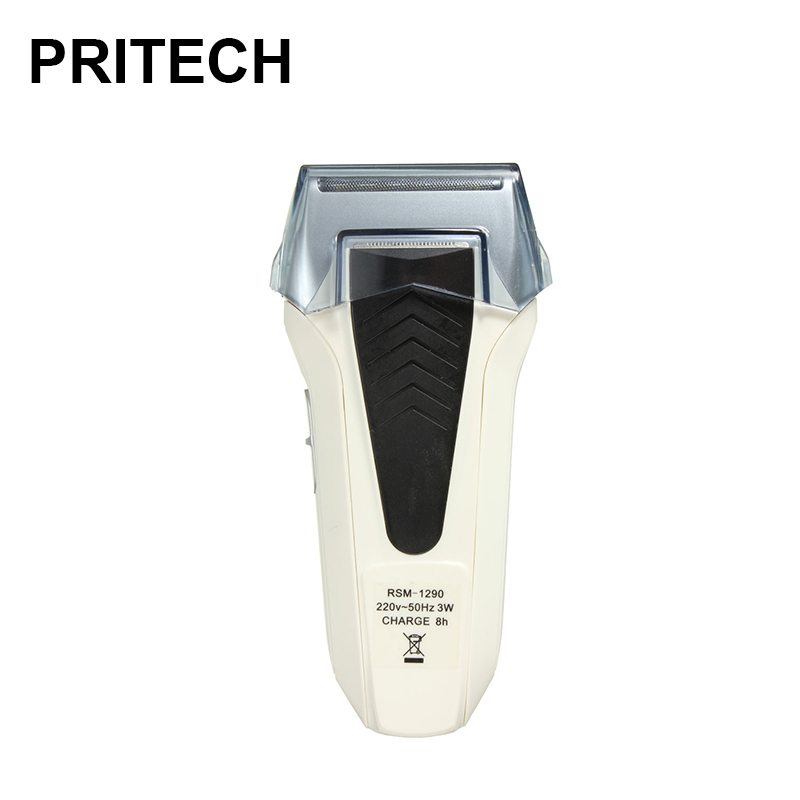 portable and durable pritech rsm-1290 reciprocating headed shaver electric shaver pole head razor straight razor knife for man