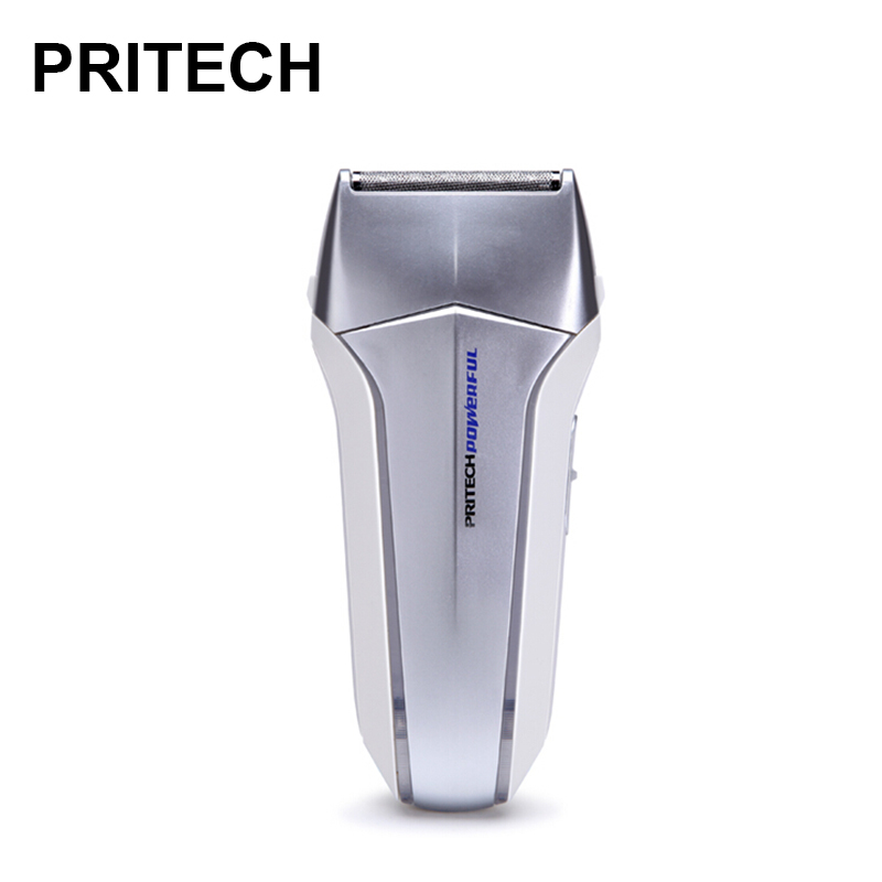 portable and durable pritech rsm-1290 reciprocating headed shaver electric shaver pole head razor straight razor knife for man