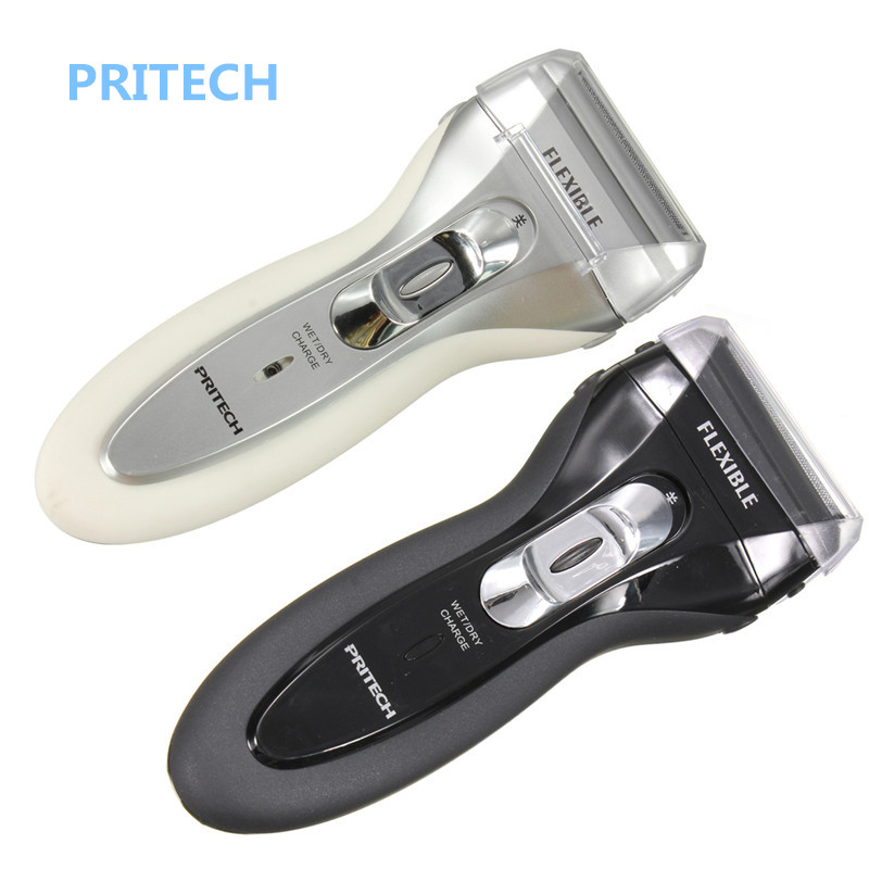pritech rsm-1308 360 degree blade net pole head rechargeable electric shaver razor style man reciprocating knife newest