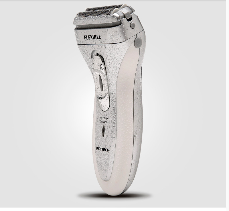 pritech rsm-1308 360 degree blade net pole head rechargeable electric shaver razor style man reciprocating knife newest