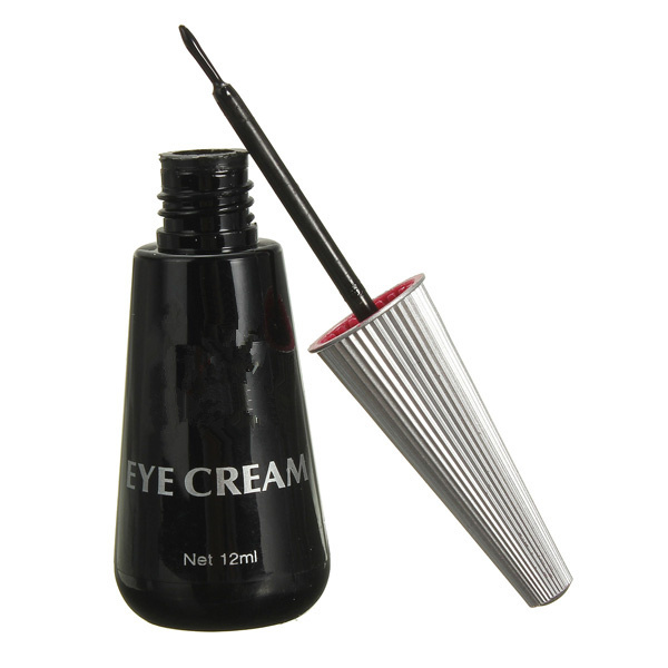 pro. strong false eyelashes adhesive double eyelid glue black clear