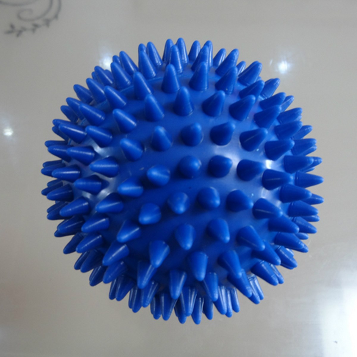 promotion 1 pcs 9cm spiky massage ball hand foot body pain stress relief trigger point sport health care outdoor color randomly