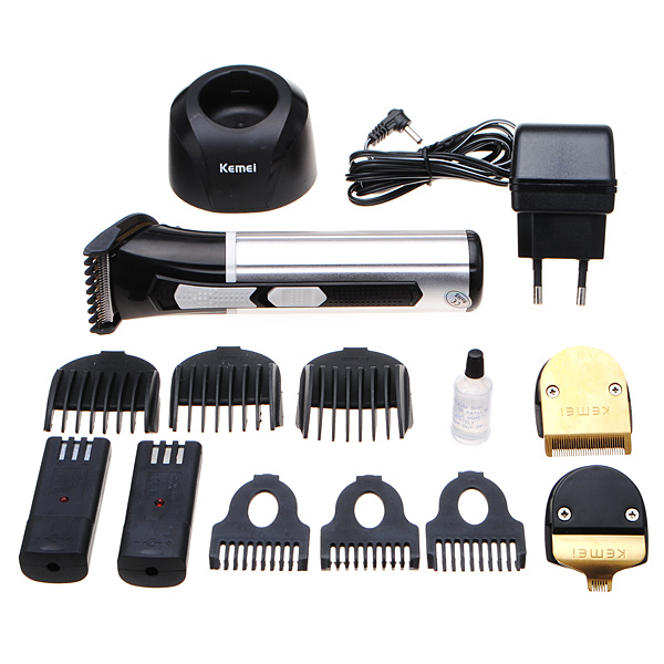 promotion modern design top quanlity durable kemei km-3007 men baby professional electric hair trimmer clipper barber tools