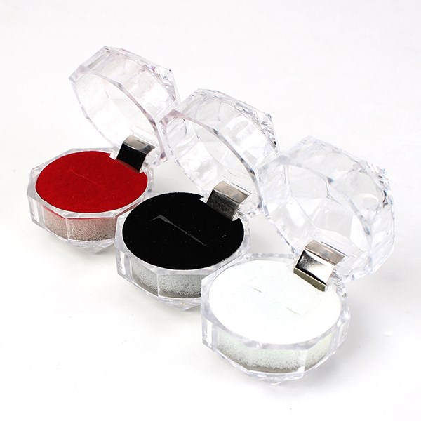 romantic transparent box jewellery necklace bracelet gift rings earring bag storage display set