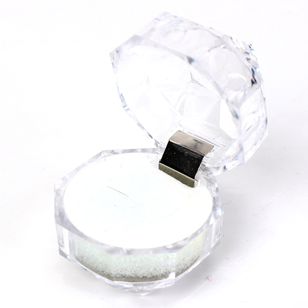 romantic transparent box jewellery necklace bracelet gift rings earring bag storage display set