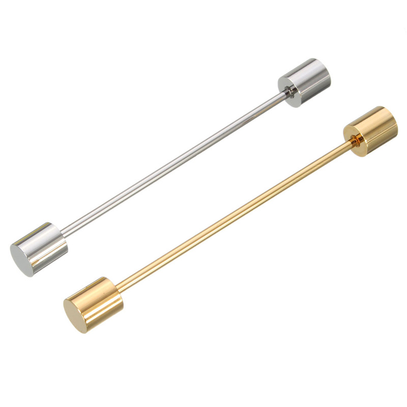 stylish fashion slim men gold silver tone shirt collar pin skinny 6.5cm brooch cravat tie clip clasp bar stylish fashion slim men gold silver tone shirt collar pin skinny 6.5cm brooch cravat tie clip clasp bar
