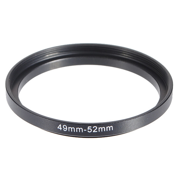 brand new 49-52mm metal filter step up ring adapter 49mm-52mm 49 to 52 lens aluminum alloy brand new 49-52mm metal filter step up ring adapter 49mm-52mm 49 to 52 lens aluminum alloy