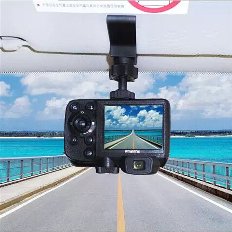 bundle kit car sun visor sunshade board mount holder tripod adapter for gopro accessories 1233+4