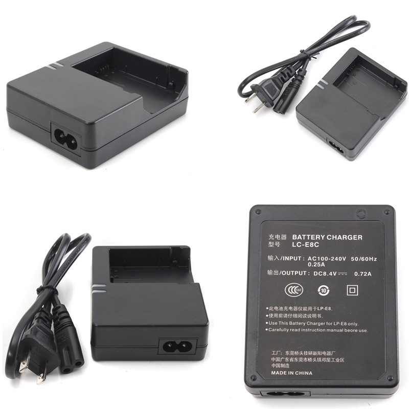 excellent quality universal lc-e5 battery fast charger ac power cord for canon eos-500d 450d/1000d slr cameras excellent quality universal lc-e5 battery fast charger ac power cord for canon eos-500d 450d/1000d slr cameras