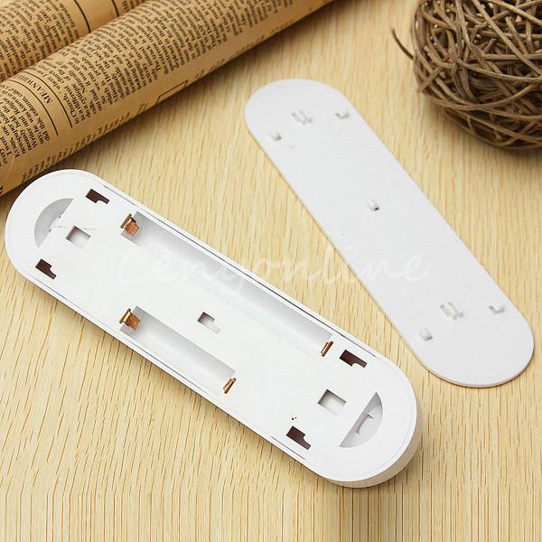 gbeautiful design white cordless batteries under cabinet push tap touch stick on night 4 - led light lamp emergency working