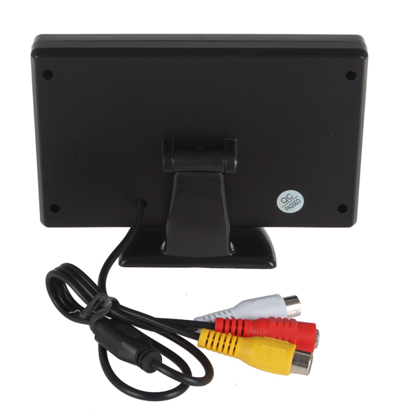 auto car parking system - 4.3 inch digital tft lcd car rear view monitor + 4 x backup sensors + 1 x rearview reverse camera