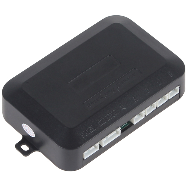 dual cpu sytem car parking sensor system weatherproof lcd vehicle auto car reverse 4 parking sensor kit with step-up alarm