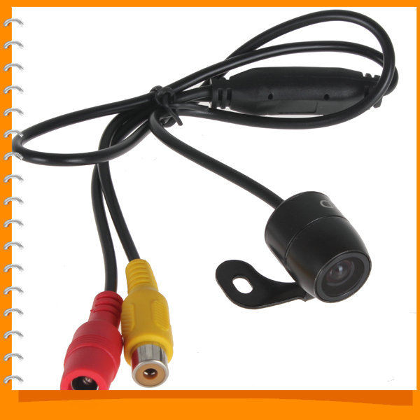 e306 18mm color ccd waterproof vehicle auto car rear view camera reverse rearview camera for security backup parking