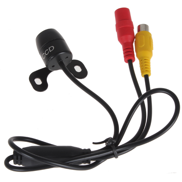 e306 18mm color ccd waterproof vehicle auto car rear view camera reverse rearview camera for security backup parking