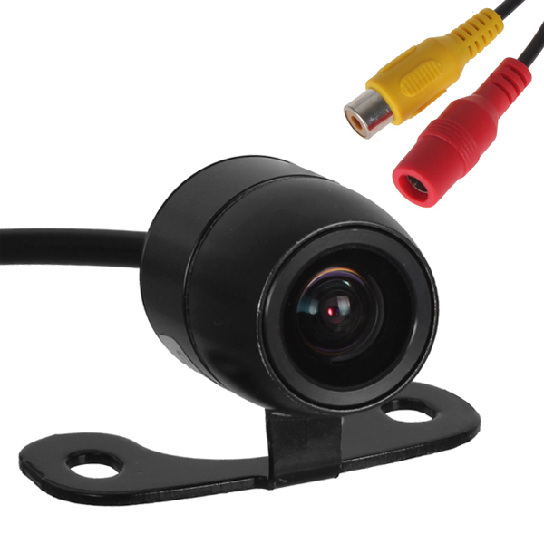 e306 18mm color ccd waterproof vehicle auto car rear view camera reverse rearview camera for security backup parking