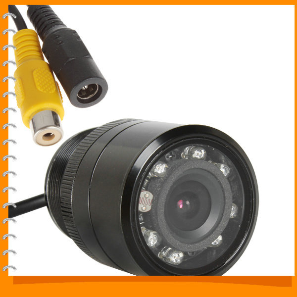 hd night vision waterproof car rear view camera auto car reverse camera backup parking camera with 7pcs ir lights 170 wide angle