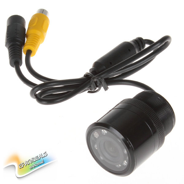 hd night vision waterproof car rear view camera auto car reverse camera backup parking camera with 7pcs ir lights 170 wide angle