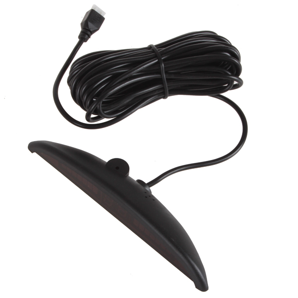 intelligent digital led auto car parking sensor system vehicle parking assistance with speech report & 4 reverse backup sensors