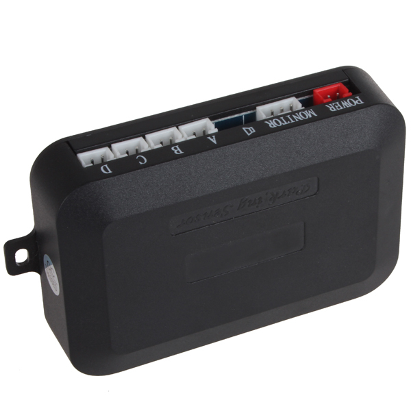 intelligent digital led auto car parking sensor system vehicle parking assistance with speech report & 4 reverse backup sensors