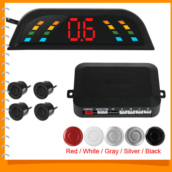 intelligent digital led auto car parking sensor system vehicles parking assistance reverse backup kit with 4 sensors intelligent digital led auto car parking sensor system vehicles parking assistance reverse backup kit with 4 sensors