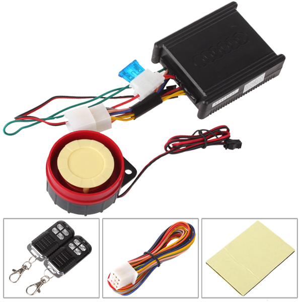 professional waterproof motorcycle auto car alarm security system anti-theft car alarm remote control start system