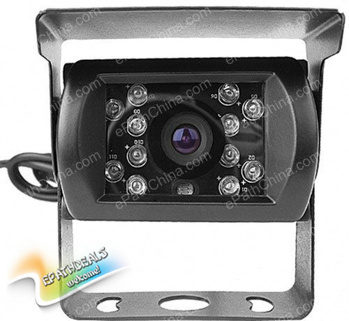 waterproof car rear view camera auto car reverse camera ntsc / pal system wired 1/3 inch color ccd car backup parking camera