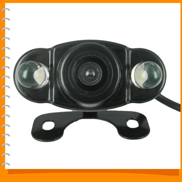 waterproof mini car rear view camera auto car camera parking 120 degrees 420 tvl cmos car rearview reverse camera with 2 leds