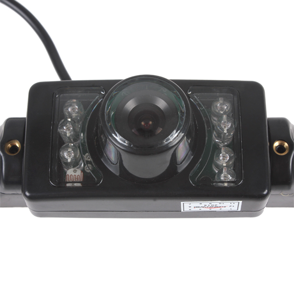 waterproof night vision car rear view camera car backup parking camera 7 ir leds 1/3 inch color cmos car rearview reverse camera