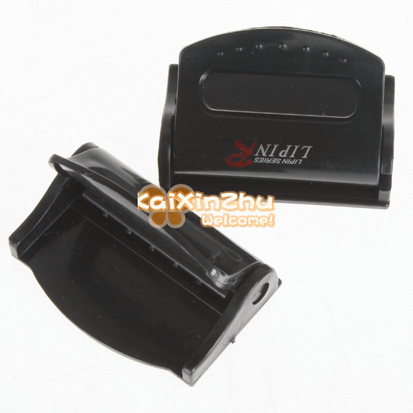 2pairs! convenient vehicle auto car safety seat belt clip stopper adjuster - silver / black