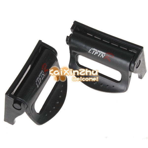 2pairs! convenient vehicle auto car safety seat belt clip stopper adjuster - silver / black
