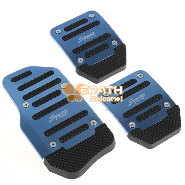 aluminium alloy non-slip auto car brake pad cover car brake foot pedal