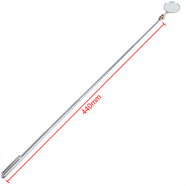 telescoping inspection car angle view pen hand tool round mirror extending 360 degree angle view