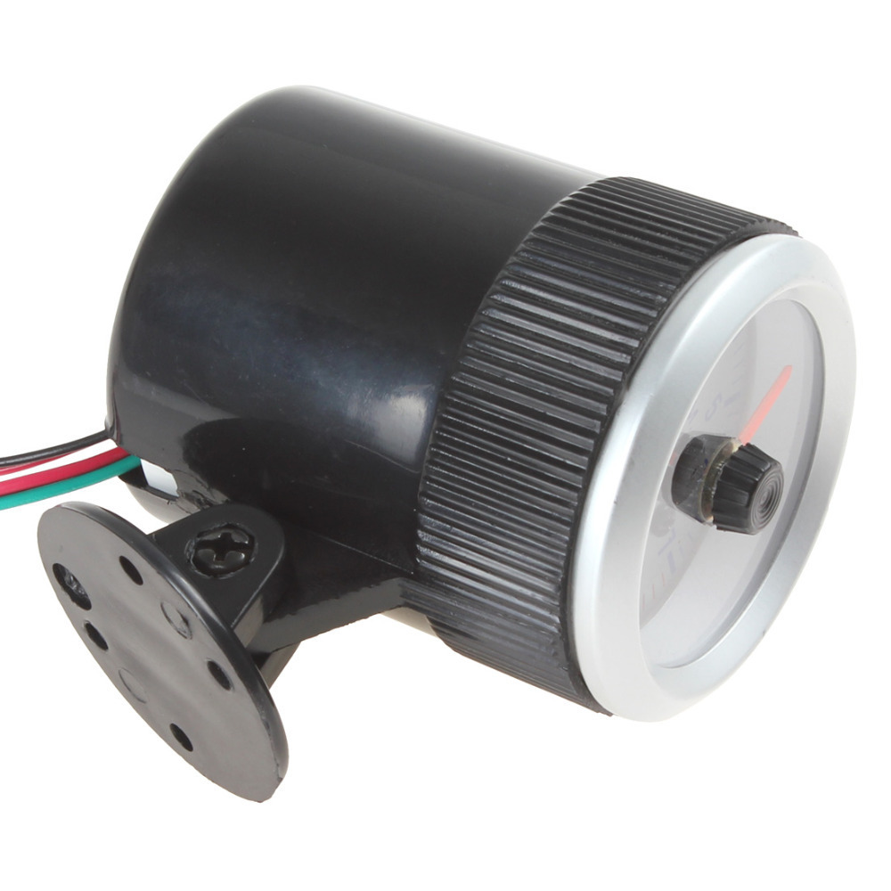 0~8000 rpm blue light auto car tachometer tach gauge tacho meter with holder cup