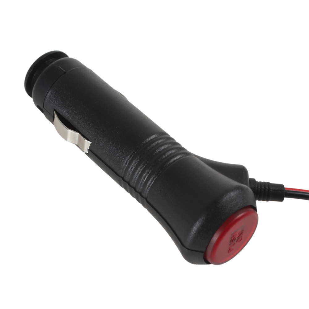12 - 24v 3m car cigarette lighter socket plug connector power supply charger adapter cable for automotive electrical products