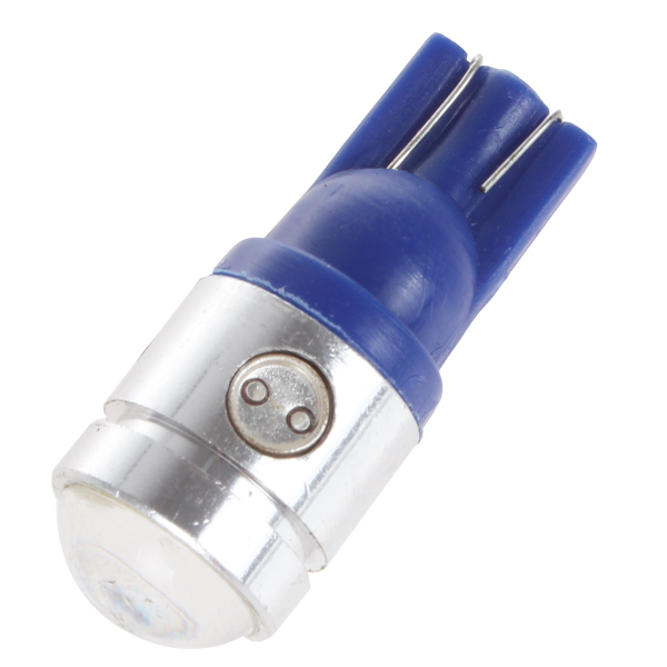 12v 250lm t10 cob 3w high power 4 x led auto car light source with lens bulb lamp - yellow / red / blue / green / white
